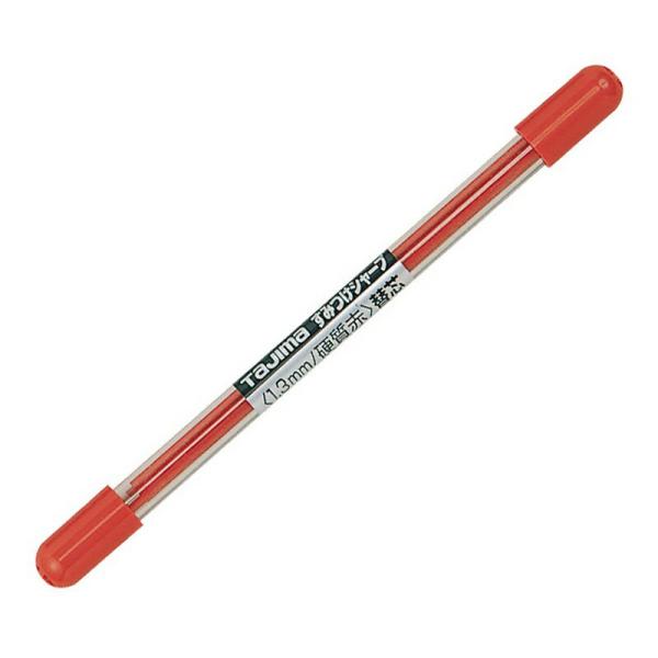タジマ すみつけシャープ 硬質赤替芯 SS13S−RED 大工道具 墨つけ 基準出し 建築用シャープ...
