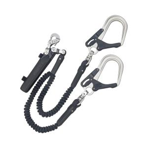タジマ ランヤード蛇腹ダブルL8 A1JR150−WL8BK ワークサポート 保護具 ランヤード
