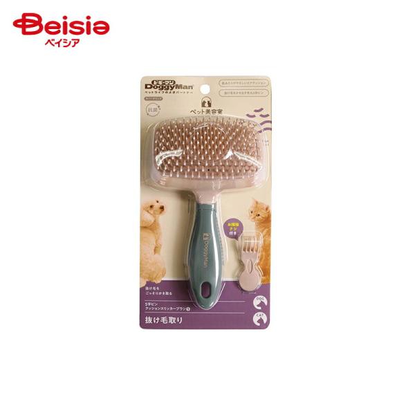 ドギーマン ペット美容室 S字ピンクッションスリッカーブラシ S ペット