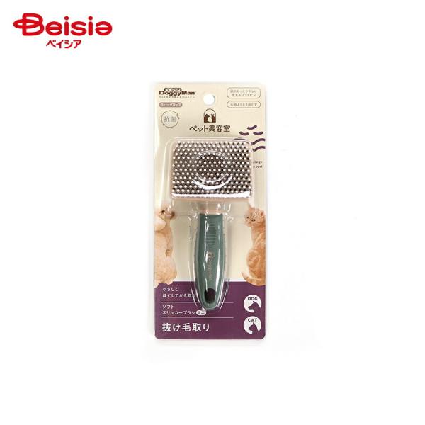 ドギーマン ペット美容室 ソフトスリッカーブラシ ミニ ペット