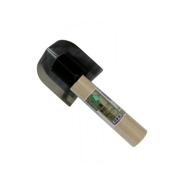 緑長 入隅押さえ鏝 80MMX50MM 大工道具 左官鏝 特殊鏝