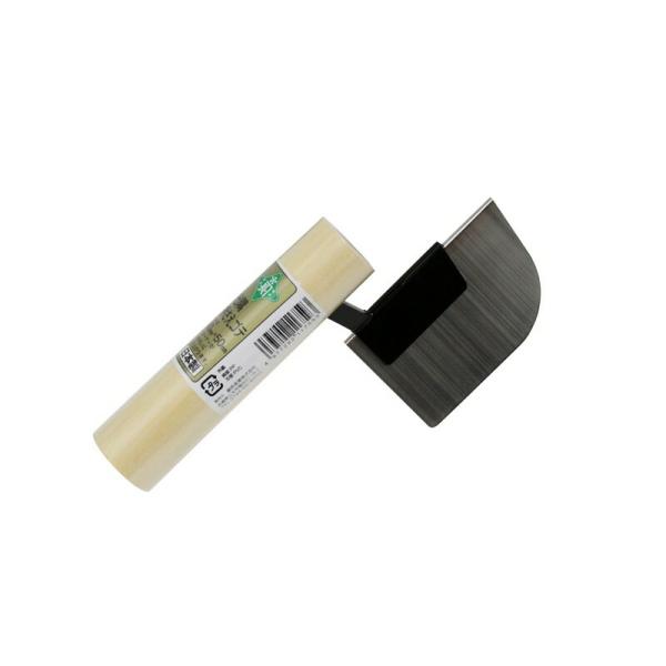 緑長 出隅押さえ鏝 80MMX50MM 大工道具 左官鏝 特殊鏝
