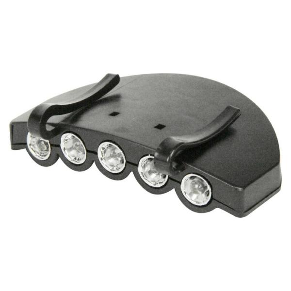 SK11 作業用キャップライト SLN−1 5LED 電動工具 作業 警告 防犯灯 ヘッドライト