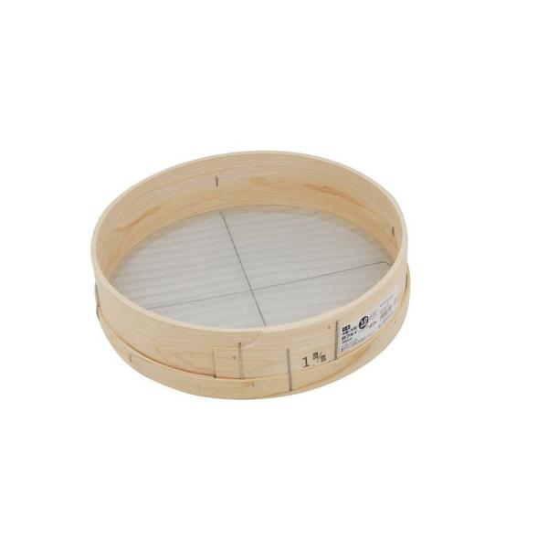 千吉 木製砂フルイ（丸型）35cm 1．0MM 園芸道具 その他 園芸道具 フルイ