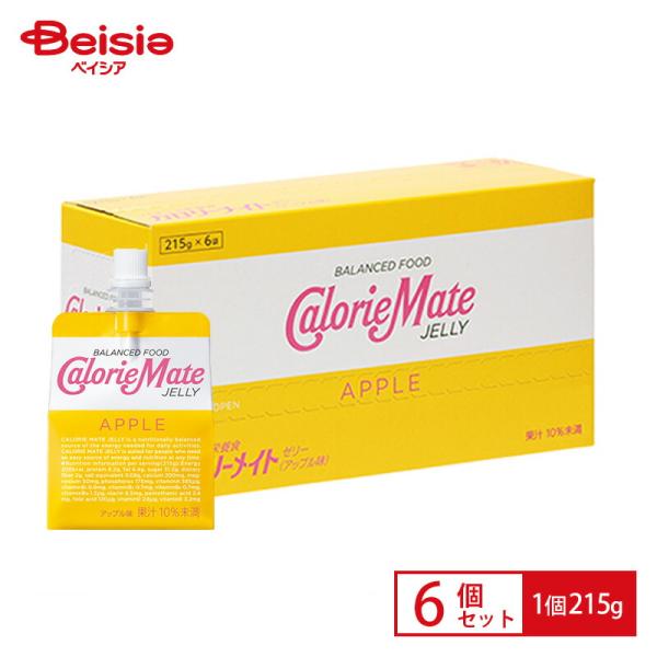 大塚製薬 カロリーメイト ゼリー アップル味 215g×6セット | カロリーメイト ゼリー アップ...