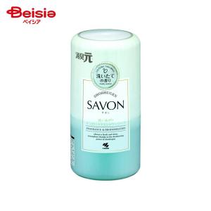 小林製薬 消臭元SAVON 洗いあがりすっきりシトラスシャワーソープの香り 400ml｜beisia