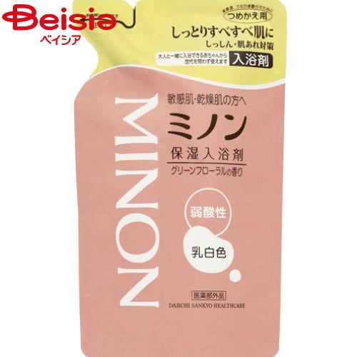 第一三共ヘルスケア ミノン 薬用保湿入浴剤 詰替え用 400ml | ミノン 入浴剤 薬用 保湿 敏...