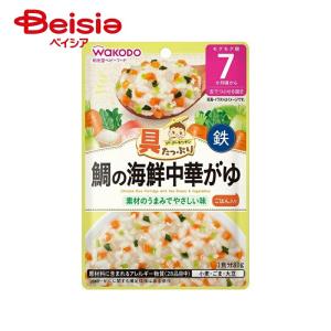 アサヒ 和光堂(Wakodo) 具たっぷりグーグーキッチン 鯛の海鮮中華がゆ 80g×12個｜離乳食 ベビーフード赤ちゃん｜beisia