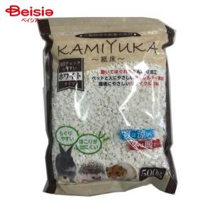 KAMIYUKA〜紙床〜ホワイト 500g(18個セット)ロボちゃんさん専用 クリーンモフ 小動物用床材 KAMIYUKA 紙床 ホワイト ( 500g ) : 爽快
