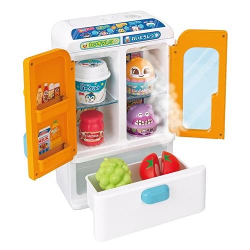 おもちゃ 知育玩具 ジョイパレット 冷気がシュ〜 スマートアンパンマンれいぞうこDX おままごと 子...