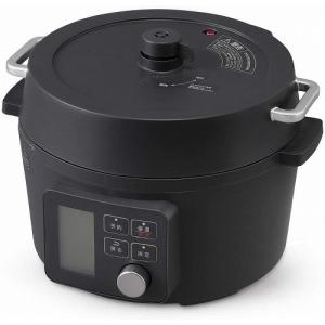 アイリスオーヤマ 電気圧力鍋 1台7役 80種類のレシピ本付き 時短・簡単・手軽調理鍋 4.0L ブラック KPC-MA4-B
