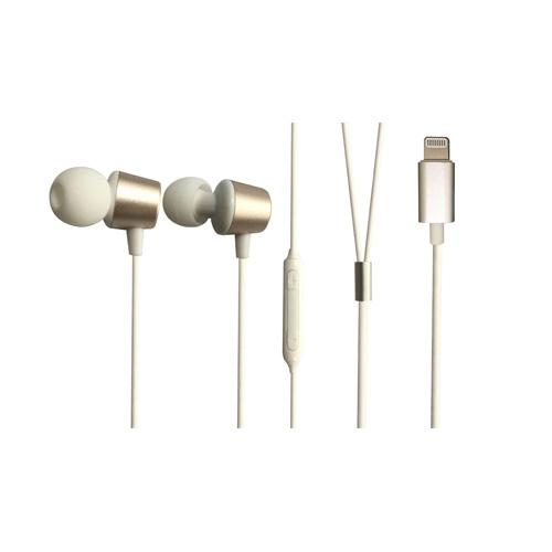 VERTEX Lightning Earphones シャンパンゴールド VTH-AP02CG