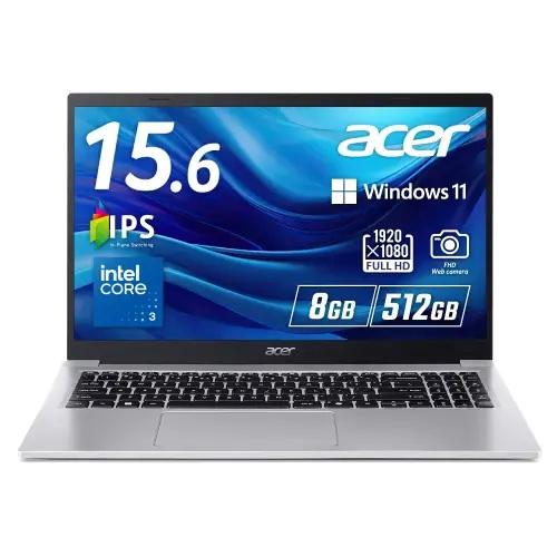 ノートパソコン メモリ8gb ssd512 15.6インチ エイサー AL15-33P-F38Y/S...