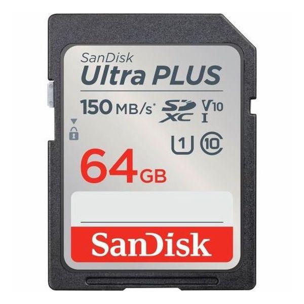 メモリーカード SDHC/SDXC ウルトラ プラス (Class10/64GB) サンディスク S...