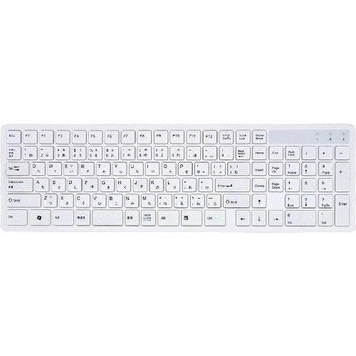 アオテック コンパクト108キー日本語キーボード AOK-AP108WH
