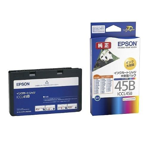 エプソン EPSON 純正インクカートリッジ ICCL45B 4色一体（大容量）タイプ