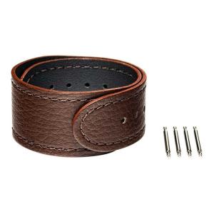 スマートウォッチ wena3 専用アクセサリー wena3用 レザーバンド20mm Brown SONY WNW-CB2120-T