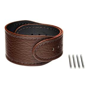 スマートウォッチ wena3 専用アクセサリー wena3用 レザーバンド24mm Brown SONY WNW-CB2124-T