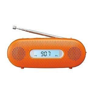 パナソニック FM-AM2バンドレシーバー 手回し充電ラジオ ホワイト RF-TJ20-D