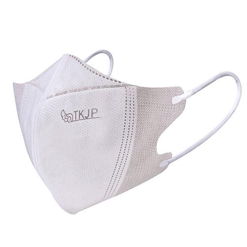 TKJP 爽快・快適 3D不織布マスク K21 ホワイト 50枚(10枚×5袋) K21-white...