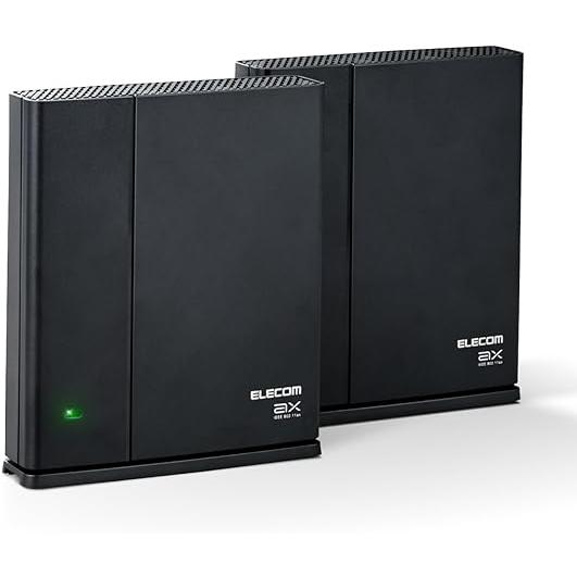 エレコム WiFi 無線LANルーター + 中継器 Wi-Fi6 1201 + 574 Mbps E...