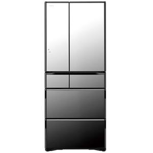 日立（HITACHI） 6ドア冷蔵庫 まんなか冷凍 観音開き 540リットル HXCC