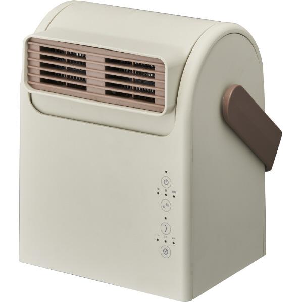 DOSHISHA ドウシシャ 上を向く大風量セラミックヒーター Pocara Swing アイボリー...