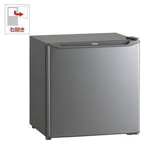 ハイアール 40L 1ドア冷蔵庫（直冷式）シルバー【右開き】Haier JR-N40H-S｜beisiadenki