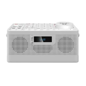 テレビリモコン一体型 お手元スピーカー ホワイト FUSE DTR-S10W