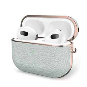 AirPods 第3世代 ペールグレー GAZE 本革ケースfor