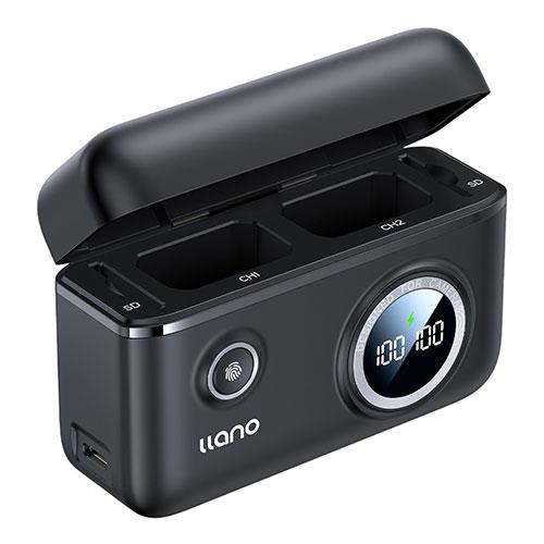 llano デュアル カメラバッテリー急速充電器 NP-FW50用 2つ同時に充電 CHARGER-...