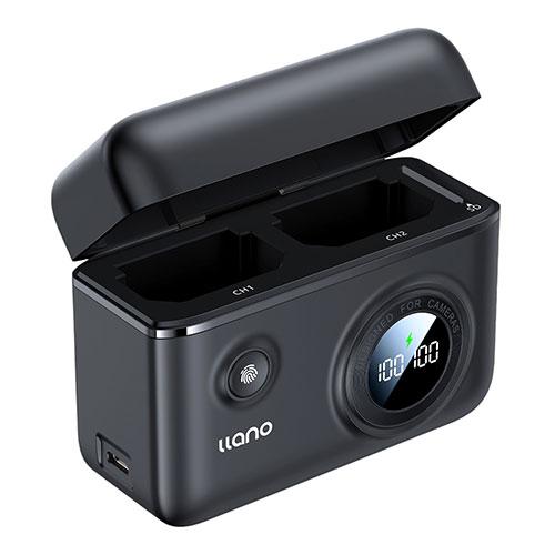 llano デュアル カメラバッテリー 急速充電器 EN-EL15a/EL15b/EL15c用 2つ...