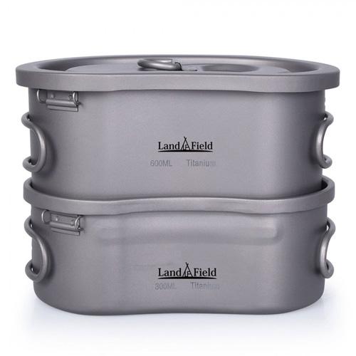 ランドフィールド Landfield チタン製 飯ごう LF-TMT010