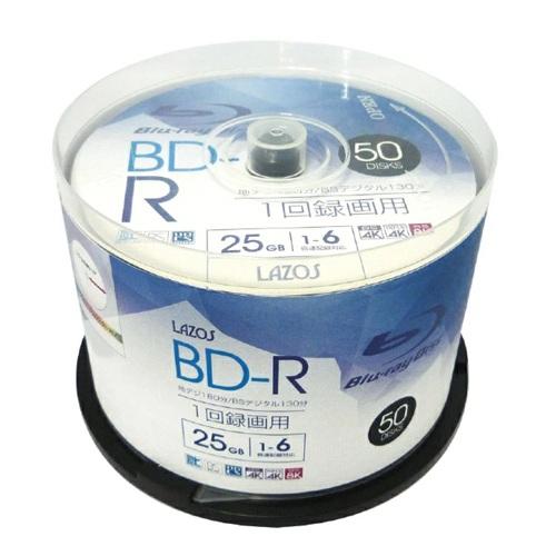 録画用BD-R 50枚 25GB インクジェットプリンター対応 リーダーメディアテクノ L-B50P