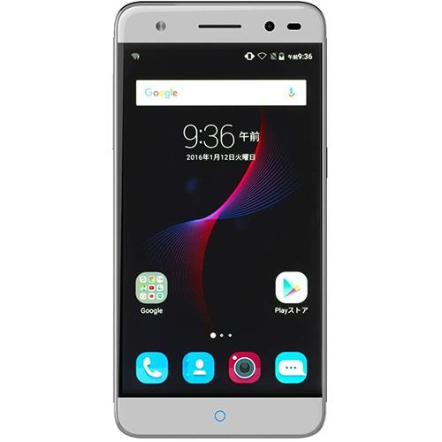 ZTE SIMフリースマートフォン Blade V7 Lite シルバー BLADE V7 LITE...
