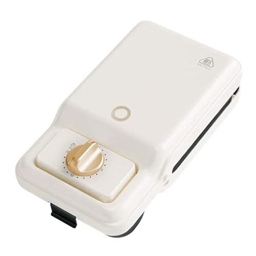 シン三海 ホットサンドメーカー タイマー ホワイト solemood-maker-white