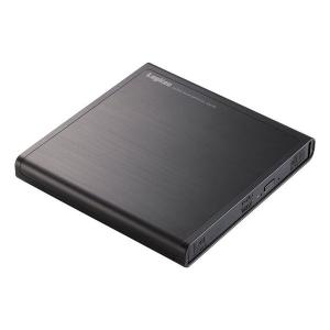 USB2.0ポータブルDVD 編集再生 書込ソフト付き ブラック ロジテック LDR-PMJ8U2V｜beisiadenki