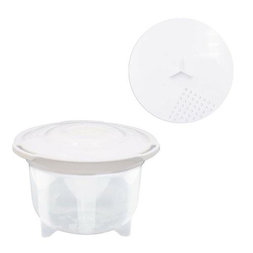 レンジで炊飯 ちん アクセル AXL-774 電子レンジ調理 ごはん 1合炊き 新生活 単身 ひとり...