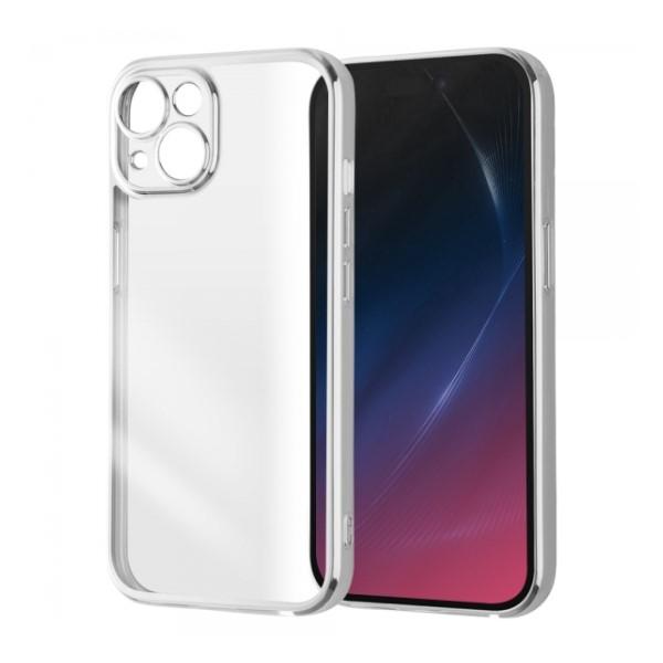iPhone 15用TPUソフトケース META Perfect シルバー レイアウト RT-P41...