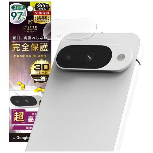 for Pixel スーパークリア 衝撃吸収 レンズ保護フレームガラス Simplism Googl...