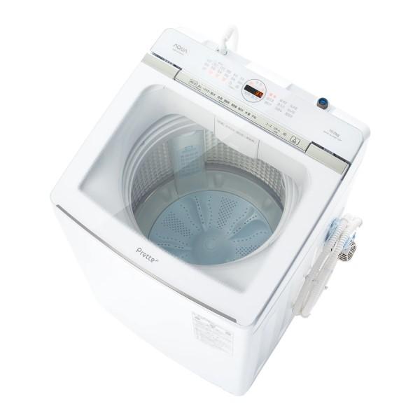 10.0kg 全自動洗濯機 ホワイト AQUA Prette アクア AQW-VA10P-W