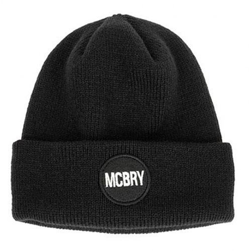 MACK BARRY マクバリー 【BEANIE(ビーニー)】 MCBRY CIRCLE LOGO ...