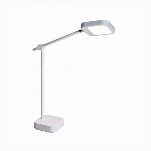 LEDデスクライト(USB給電ポート付) 朝日電器 AS-LED11(W)
