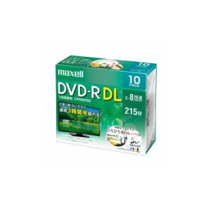 maxell DRD215WPE10S 8倍速対応DVD-R DL 215分 10枚パック｜beisiadenki