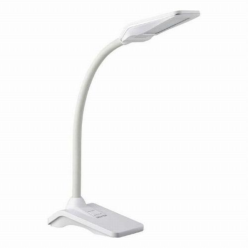 太陽光に近い光で目に優しいデスクライト Lumillion ブルーライト軽減 明るさ3段階調整 ホワ...