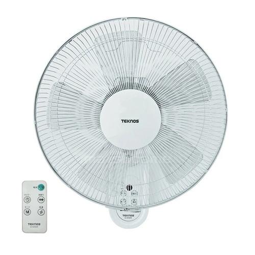 テクノス 壁掛け扇風機 リビング 大型40cm フルリモコン KI-W489R サーキュレーター