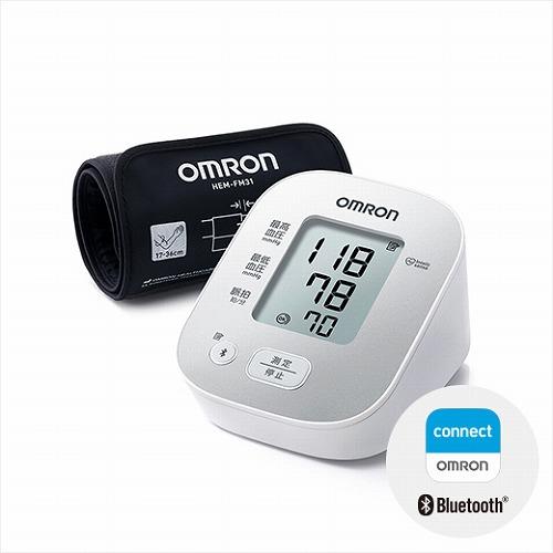 血圧計 上腕式 オムロン OMRON かんたん 正確 スマホ自動転送 HCR-7206T2