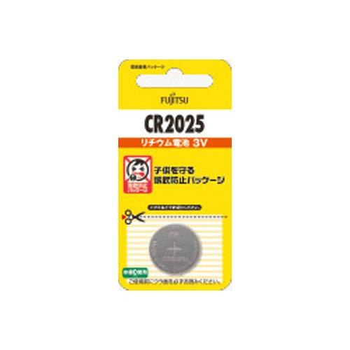 富士通 FUJITSU コイン形リチウム電池 ボタン電池 3V 1個入 CR2025C(B)N FD...