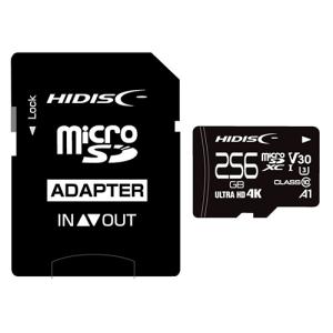 HIDISC 超高速microSDXCカード 256GB CLASS10 UHS-I Speed class3｜beisiadenki