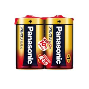パナソニック Panasonic 乾電池 単1形アルカリ乾電池 2本パック LR20XJ/2SE 台...